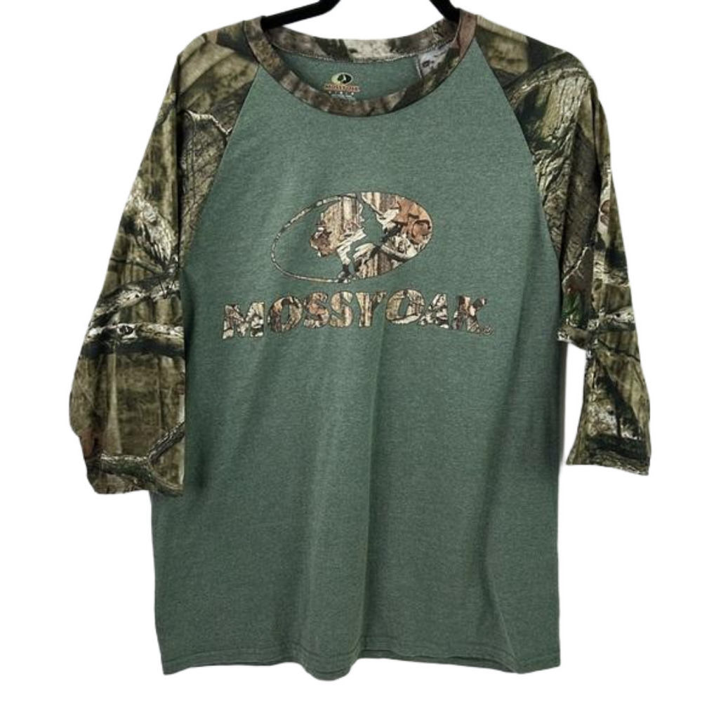 Mossy Oak Men's/Unisex ¾ sleeve shirt